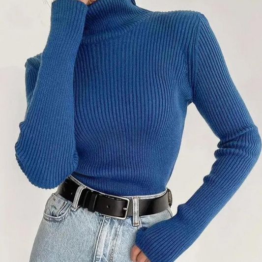 SUEATER CUELLO ALTO PARA MUJER