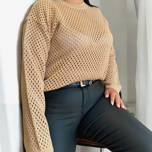 SUEATER CON DISEÑO PARA MUJER