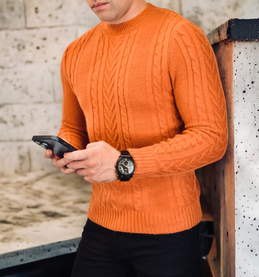 BUZO TEJIDO CON DISEÑO