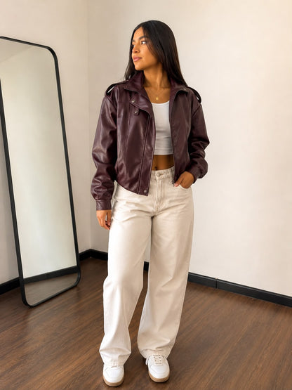 Chaqueta Bomber Oversize